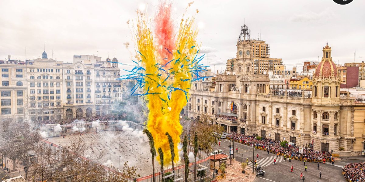 Pirotecnia Vulcano mascleta valencia